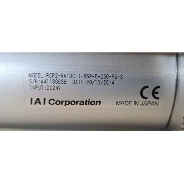 IAI CORPORATION  RCP2-RA10C-I-86P-5-250-P2-S