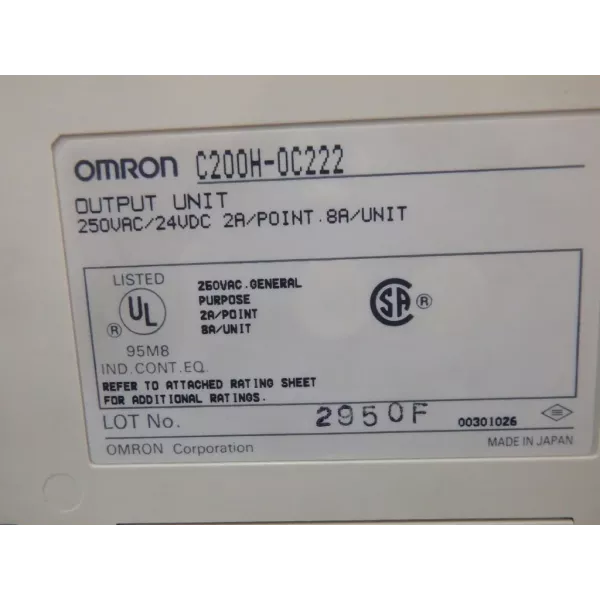 OMRON  C200H-0C222