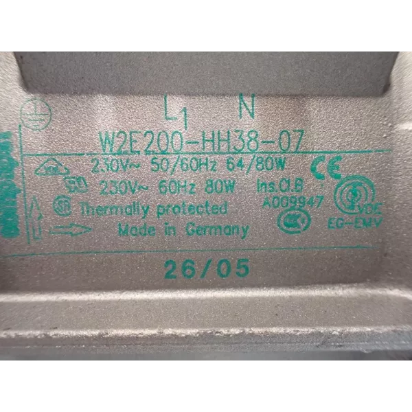 EBMPAPST W2E200-HH38-07