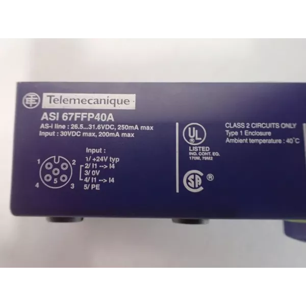 TÉLÉMÉCANIQUE  ASI67FFP40A