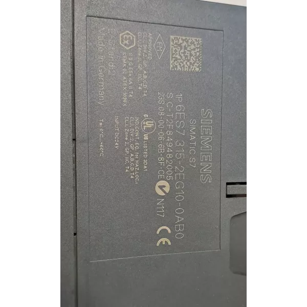 SIEMENS 6ES7315-2EG10-0AB0