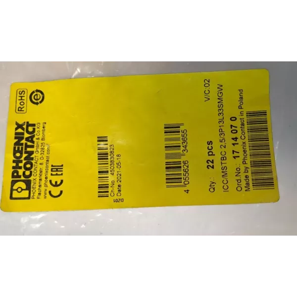 PHOENIX CONTACT  1714070