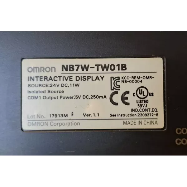 OMRON  NB7W-TW01B
