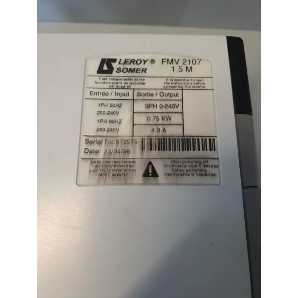 LEROY SOMER  FMV2107