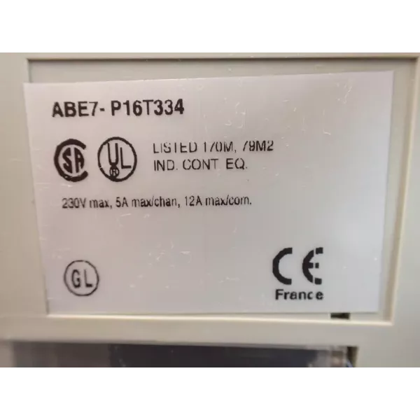 TÉLÉMÉCANIQUE  ABE7-P16T334