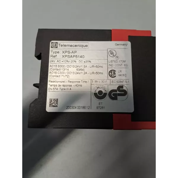 TÉLÉMÉCANIQUE  XPSAP5140