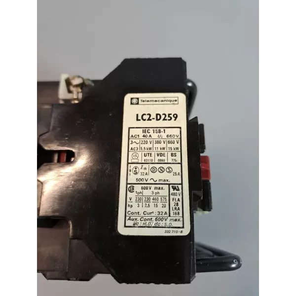 TÉLÉMÉCANIQUE  LC2D259F