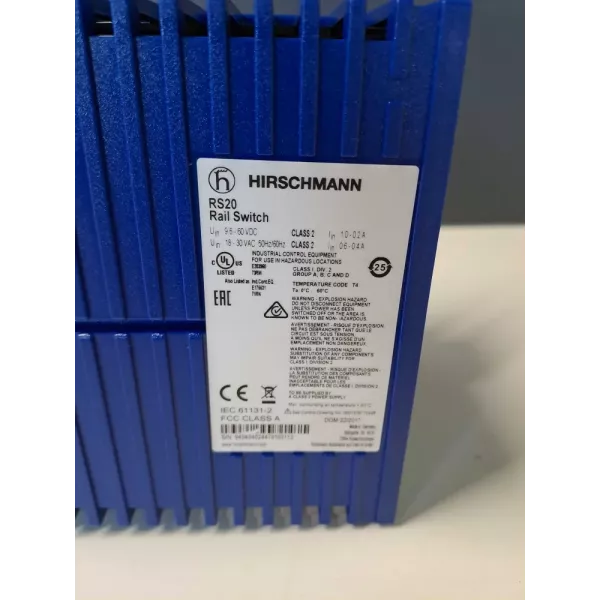 HIRSCHMANN  RS20-1600T1T1SDAPHH09.0.10