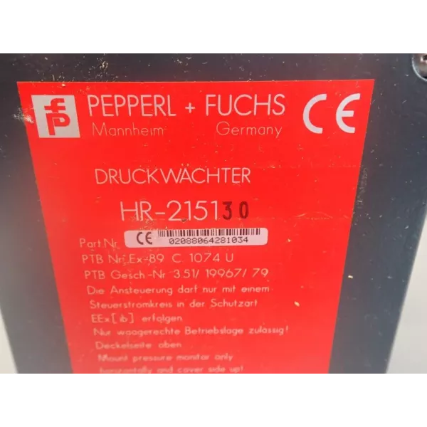 PEPPERL FUCHS  HR-215130