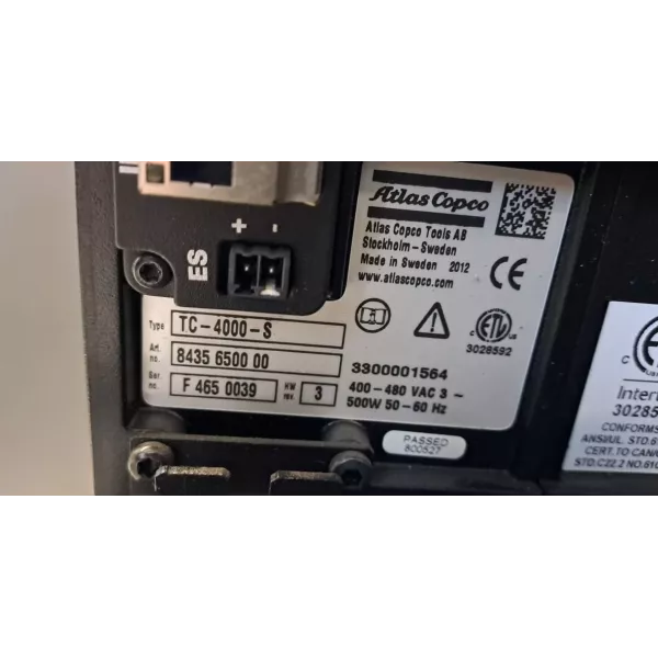 ATLAS COPCO 8435566000 + 8435651100 + 8435650000