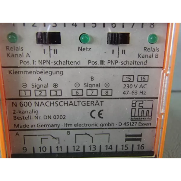 IFM ELECTRONIC N600