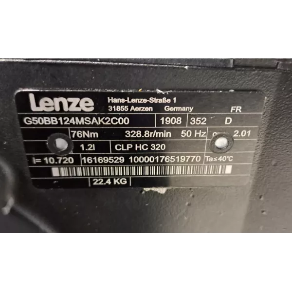 LENZE  MCS 12H35-RS0P1-Z0E0-STBS00N-P0SU