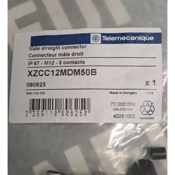 TÉLÉMÉCANIQUE  XZCC12MDM50B