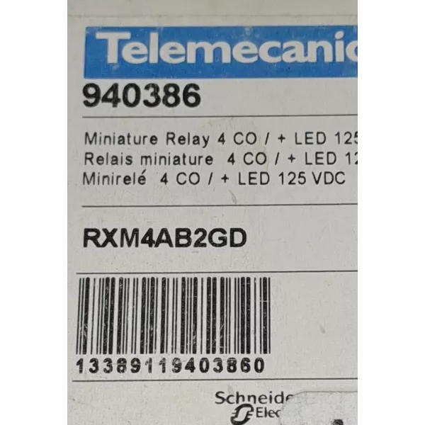 TÉLÉMÉCANIQUE  RXM4B2GD