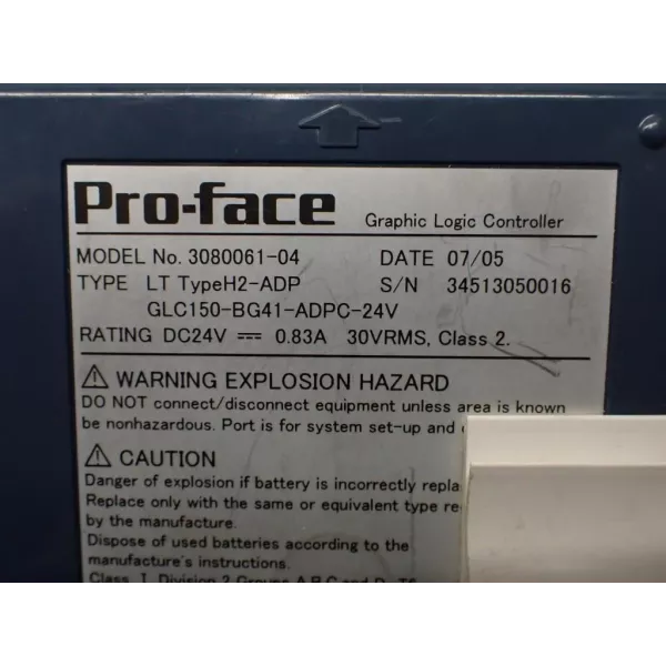 PROFACE  GLC150-BG41-ADPC-24V