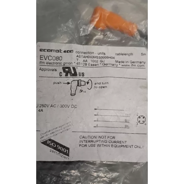 IFM ELECTRONIC EVC080