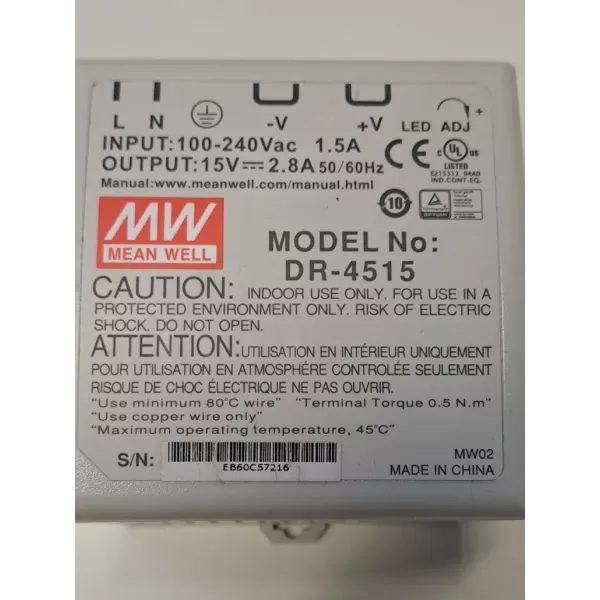 MEAN WELL DR-4515