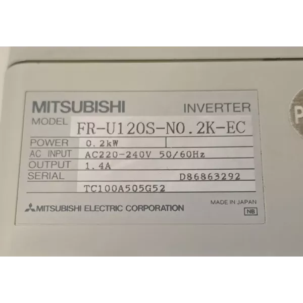 MITSUBISHI  FR-U120S-N0.2K-EC
