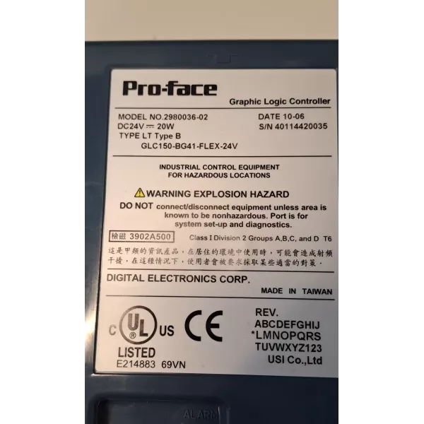 PROFACE  2980036-02