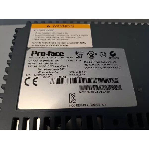 PROFACE  GP4201TM