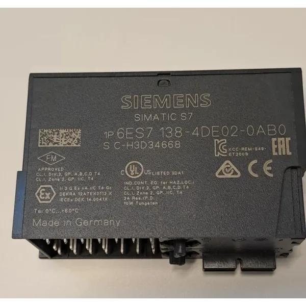 SIEMENS 6ES7138-4DE02-0AB0