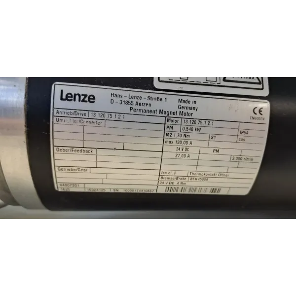 LENZE  13.120.75.1.2.1 + G50BH145NVCK3N