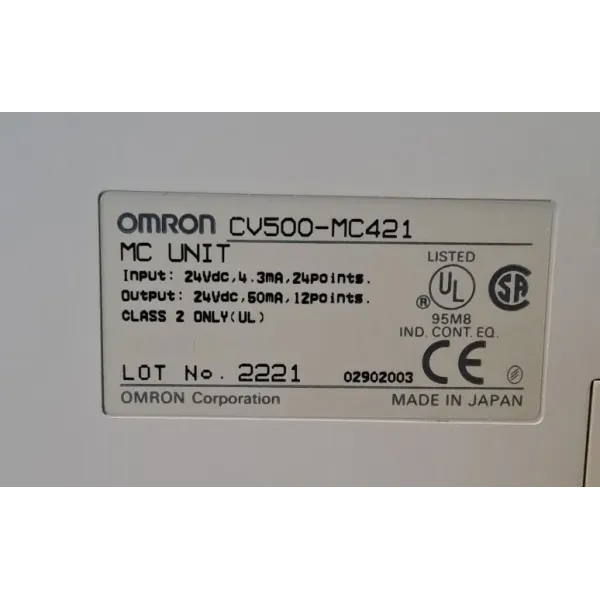 OMRON  CV500-MC421