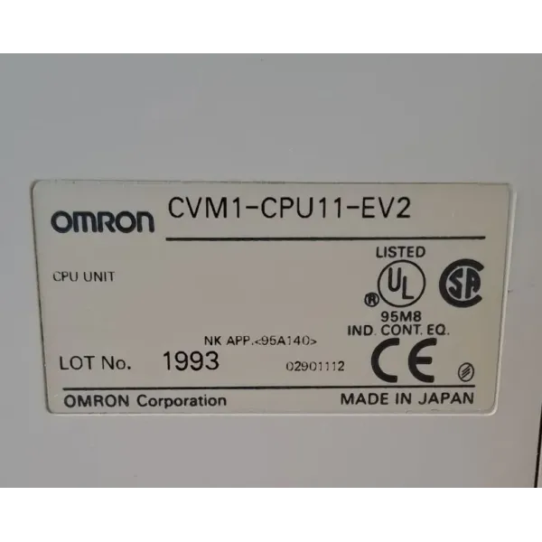 OMRON  CVM1-CPU11-EV2