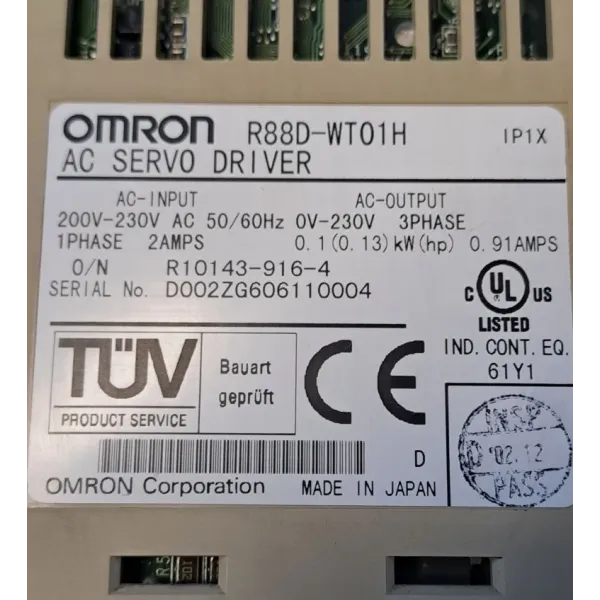 OMRON  R88D-WT01H