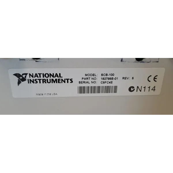 NATIONAL INSTRUMENTS  SCB-100