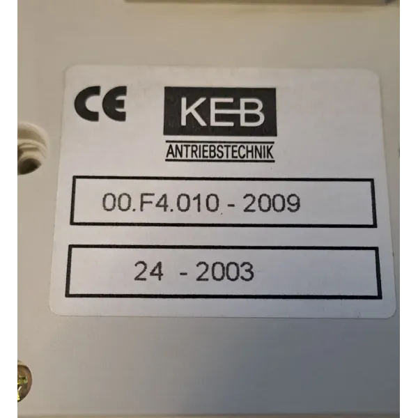 KEB 00.F4.010-2009