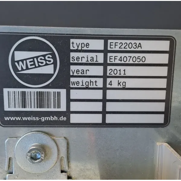 WEISS EF2203A