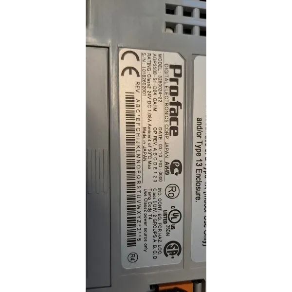 PROFACE  AGP3500-S1-D24-CA1M