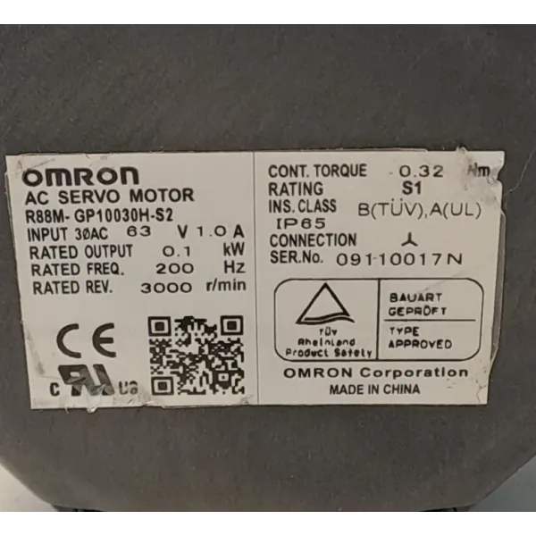 OMRON  R88M-GP10030H-S2
