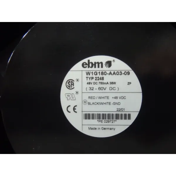 EBMPAPST W1G180-AA03-09