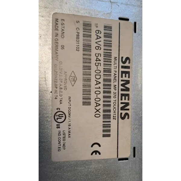 SIEMENS 6AV6545-0DA10-0AX0