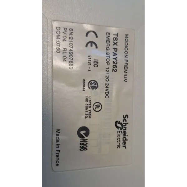 SCHNEIDER  TSXPAY262