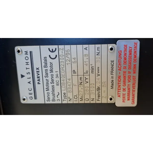 GEC ALSTHOM LD840EGA2300-Z