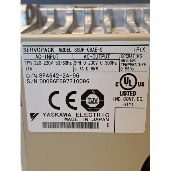 YASKAWA  SGDH-08AE-S