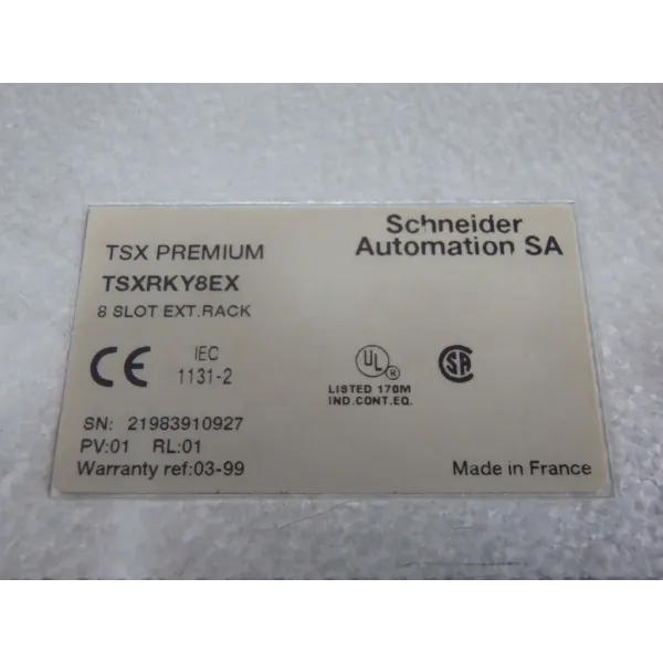 SCHNEIDER  TSXRKY8EX
