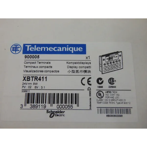 TÉLÉMÉCANIQUE  XBT-R411