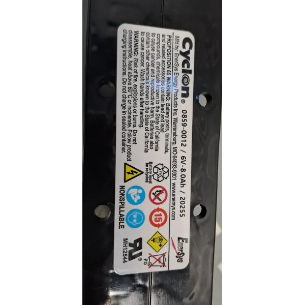 ENERSYS 0859-0012