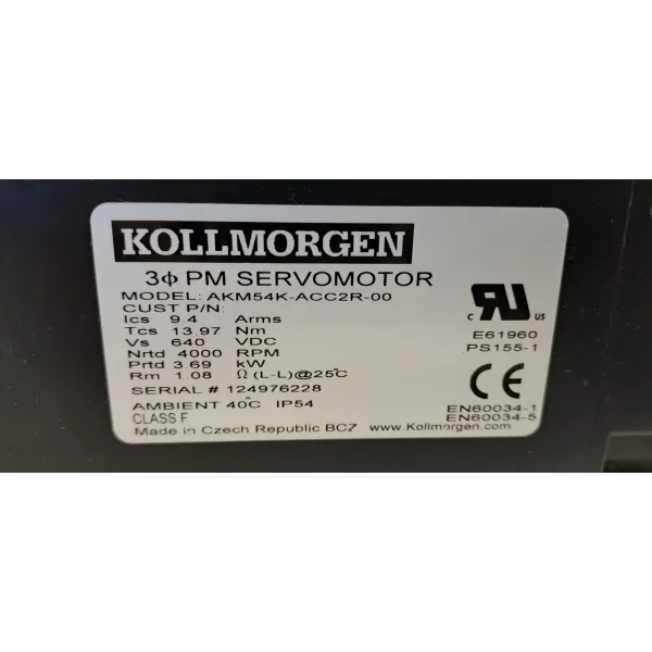KOLLMORGEN  AKM54K-AC2R-00