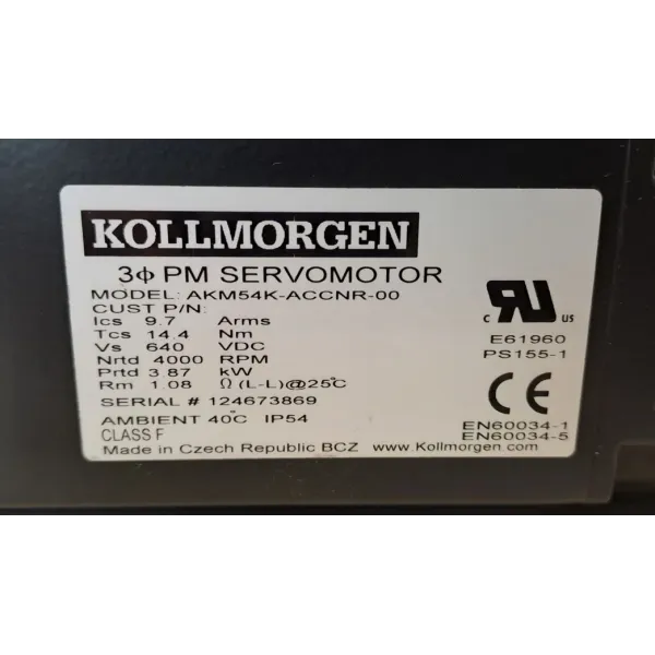 KOLLMORGEN  AKM54K-ACCNR-00