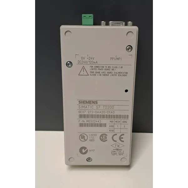 SIEMENS 6ES7272-0AA20-0YA0
