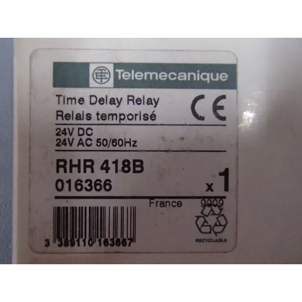 TÉLÉMÉCANIQUE  RHR418B