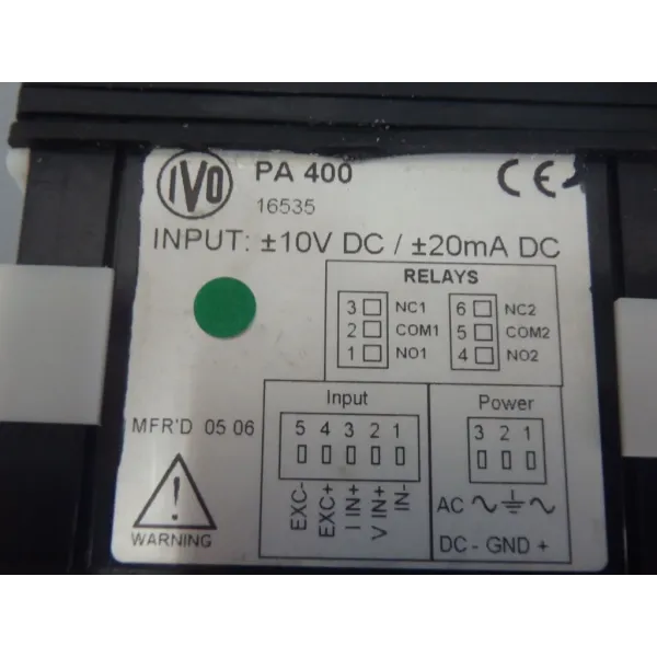 IVO INDUSTRIES PA400