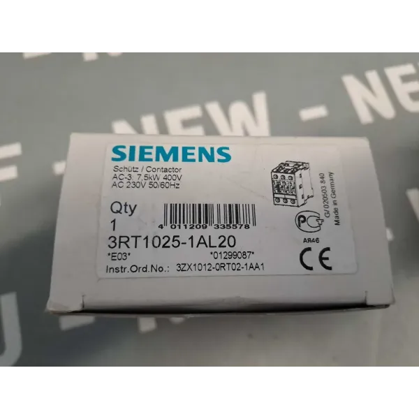 SIEMENS 3RT10251AL20