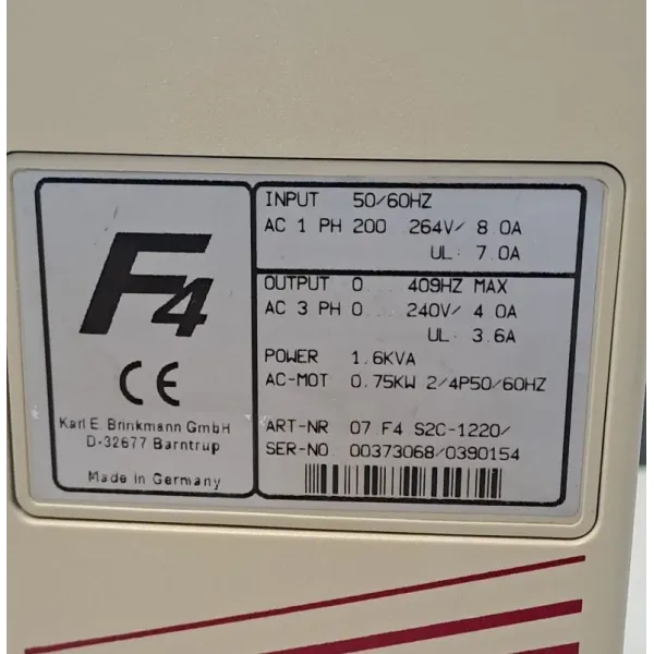 KEB 07F4S2C-1220