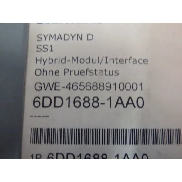 SIEMENS 6DD1688-1AA0